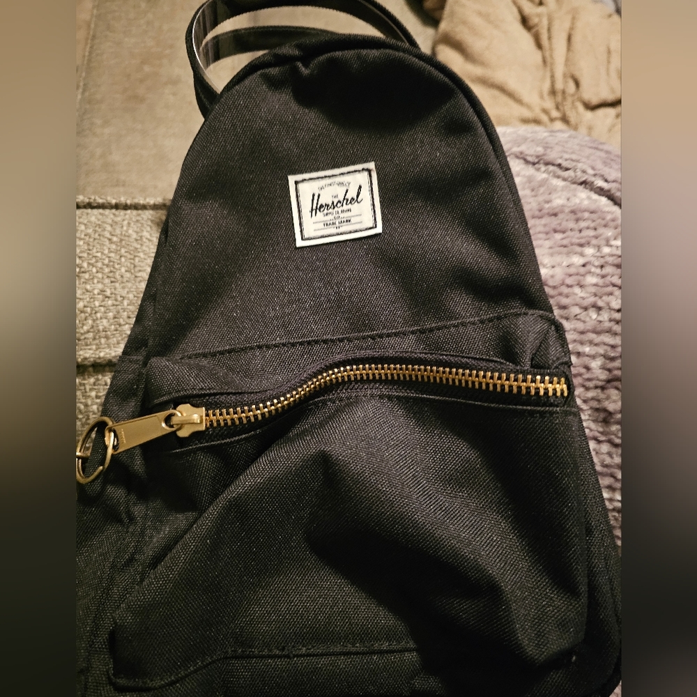 Black Hershel Supply Company Mini Backpack